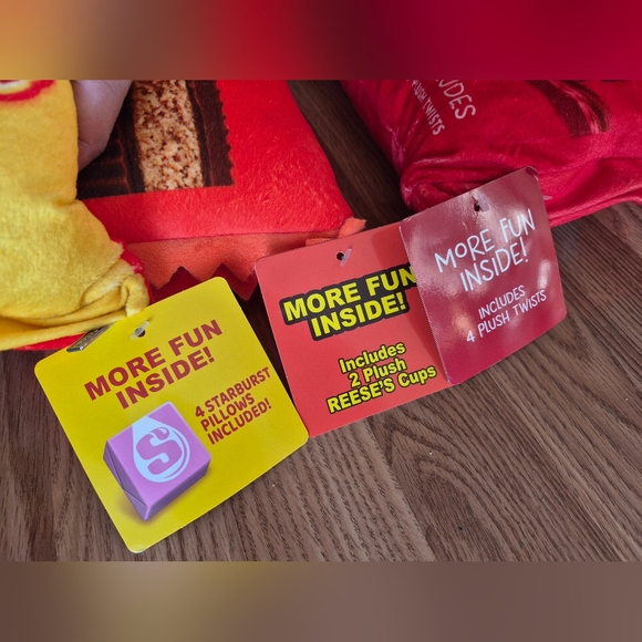 Starburst, Twizzlers, and Reese's Candy Plushes - Picture 3 of 8